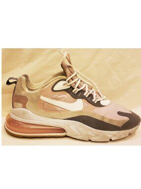 Nike Air Max 270 React Women's Sneakers Size- 8.5 White/Pink
